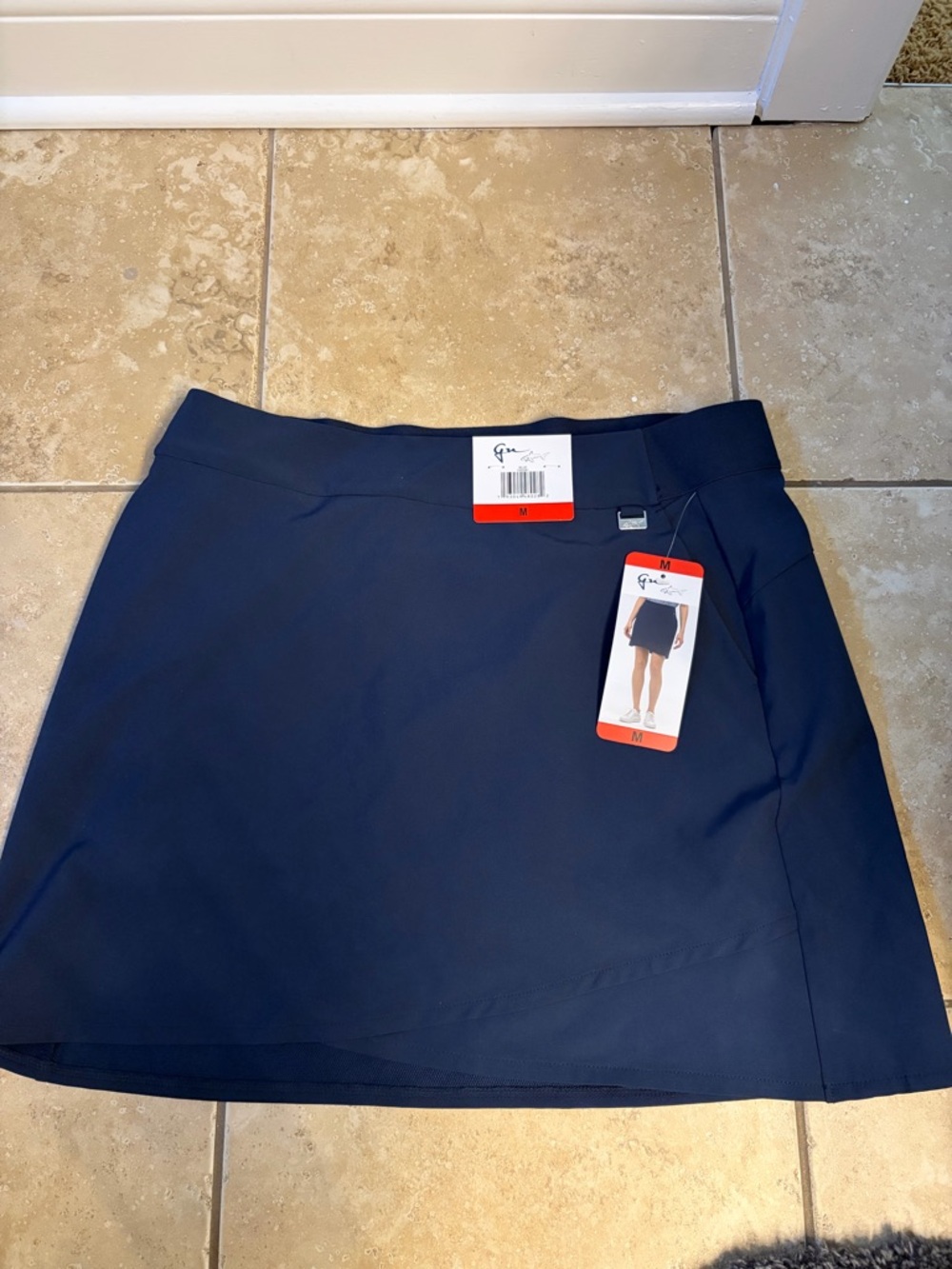 Greg Norman Collection Women’s Golf Skort — Navy, Size Medium | NWT